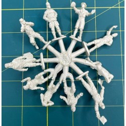 Orion Miniatures 1/48 Imperial Japanese Navy Air Service (IJN) and ground crew WW2 (10 figures) 2