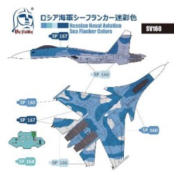 Vic Hobby  Acrylic Colors Russian Navy Sea Flanker Camouflage Set 2