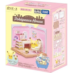 maqueta pokemon poke peace house living room pikachu pichu takara tomy robotines 2