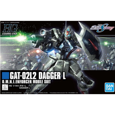 Gundam Model Kit Bandai 1/144 HGCE Dagger L