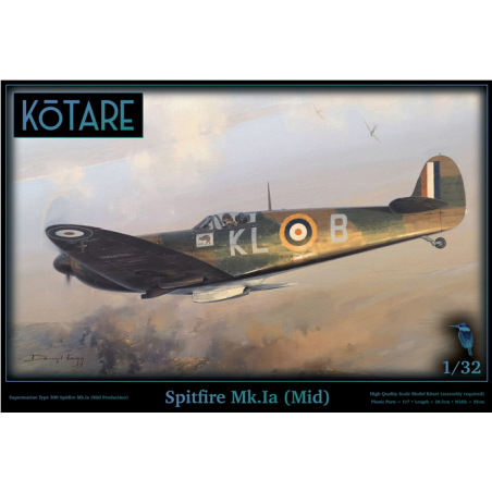 Maqueta de Avion Kotare 1/32 Spitfire Mk.Ia (Mid)