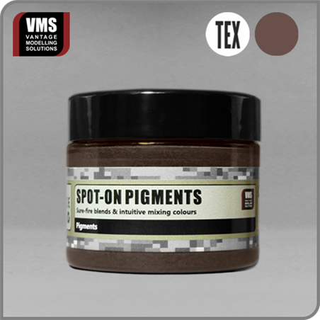 Pigmento VMS 10 Dark Brown Earth Tex