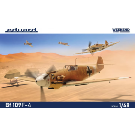 Maqueta de avión Eduard 1/48 Bf 109F-4 Weekend Edition