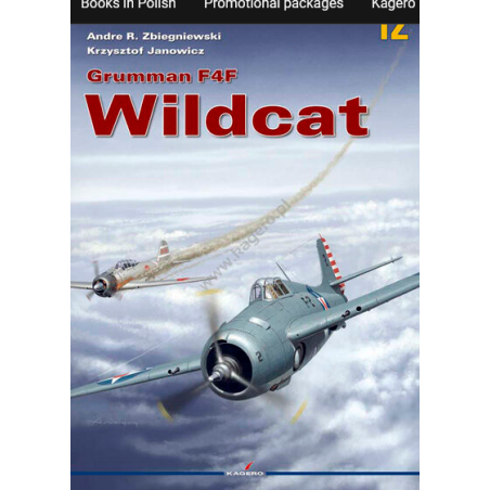 Libro Kagero Monographs 12 - Grumman F4F Wildcat (sin calcas)