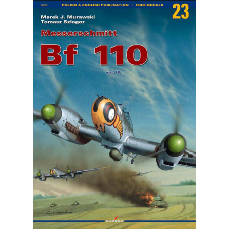 Libro Kagero Monographs 23 - Messerschmitt Bf 110 vol. III