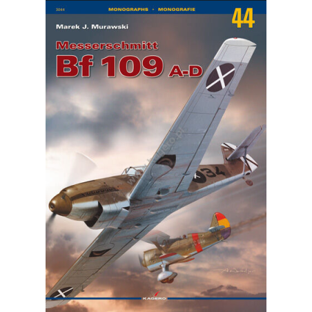 Libro Kagero Monographs 44- Messerschmitt Bf 109 A-D
