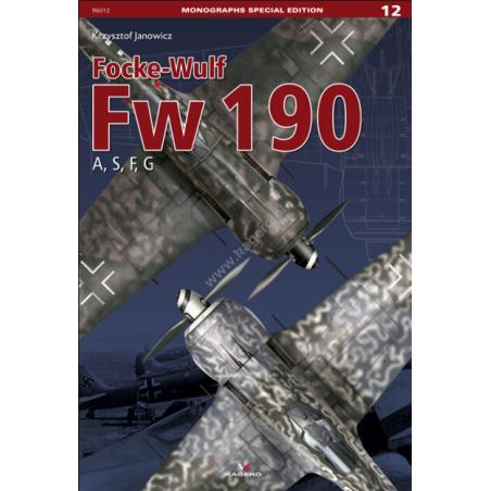 Kagero Monograph Special 12- Focke-Wulf Fw 190 A, S, F, G book