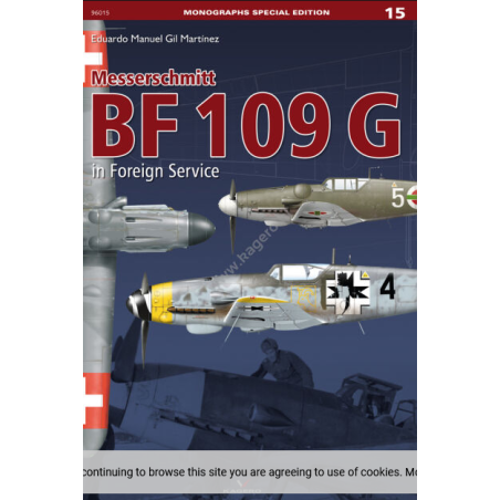 Libro Kagero Monographs special 15 - Messerschmitt BF 109 G in Foreign Service