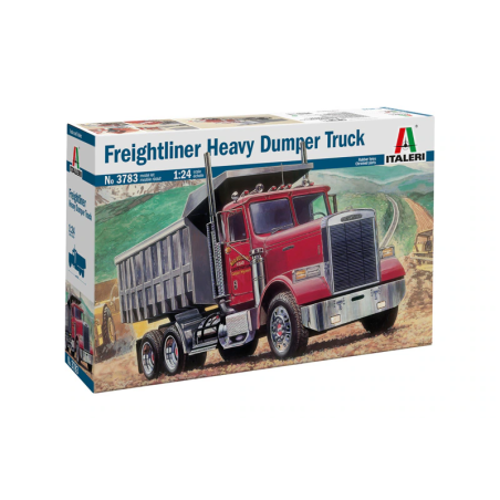 Italeri 1/24 Freightliner Heavy Dumper Truck model kit