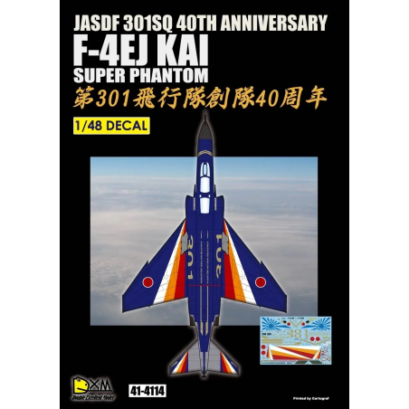 DXM Decals 1/48 F-4EJ Kai Super Phantom JASDF 301SQ 40th Anniversary