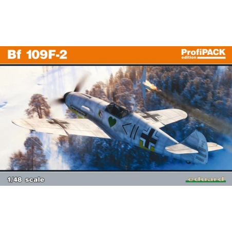 Eduard 1/48 Bf 109F-2 ProfiPACK aircraft model kit