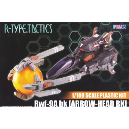P.M Office A 1/100 R-TYPE TACTICS: RWF-9ABK (ARROW HEAD BK) model kit