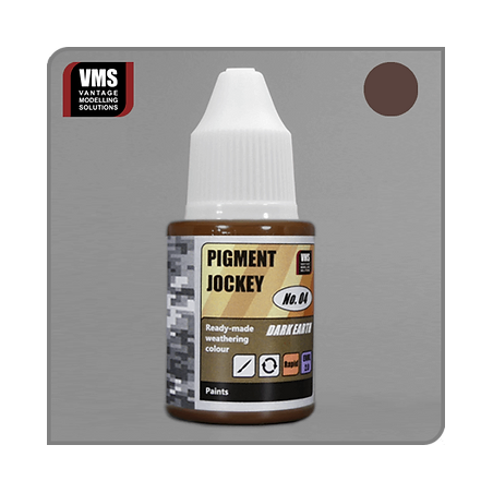 VMS Pigment Jockey No. 04 Dark Earth (liquid)