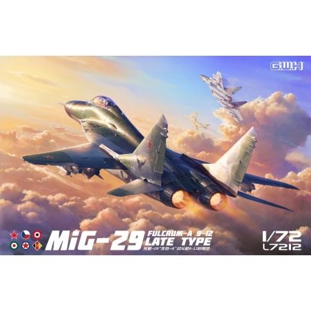 Maqueta de avion Great Wall Hobby MiG-29 [9-12] Fulcrum-A Late Type