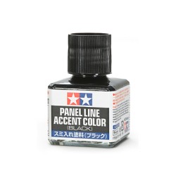 Tamiya Panel Line Accent Color 40ml pintura esmalte para detalles y efectos realistas 2