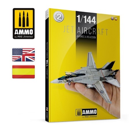 Ammo Mig Jet Aircraft 1/144 VOL. 1 (English & Spanish)