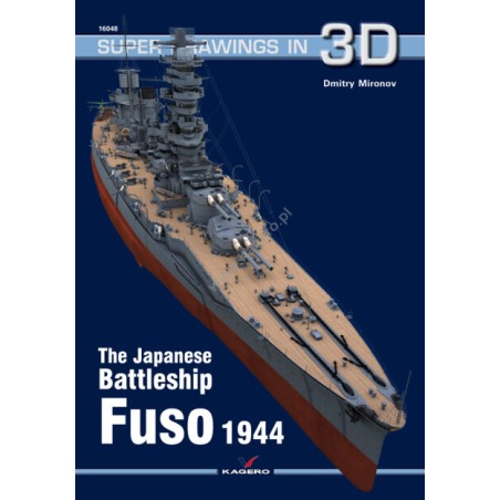 Kagero 3D 48 - The Japanese Battleship Fuso 1944 book