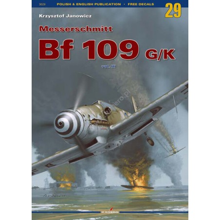 Libro Kagero Monographs 29 - Messerschmitt Bf 109 G/K vol. III (no decals)