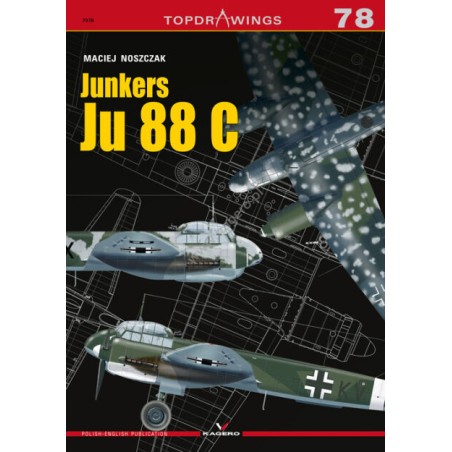 Libro Kagero Topdrawings 78 Junkers Ju 88C
