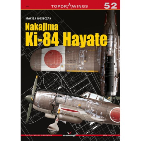 Libro Kagero Topdrawings 52 Nakajima Ki-84 Hayate