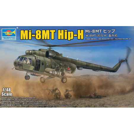 Maqueta de helicoptero Trumpeter 1/48 Mi-8MT Hip-H