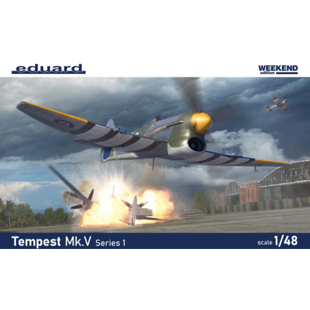 Maqueta de Avion Eduard 1/48 Tempest Mk.V Series 1 Weekend