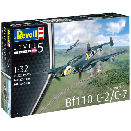 Revell 1/32 Messerschmitt Bf110 C-7 aircraft model kit