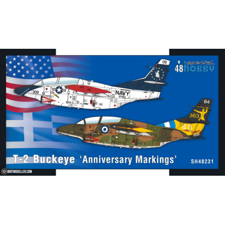 Special Hobby 1/48 T-2 Buckeye 'Anniversary Markings' aircraft model kit