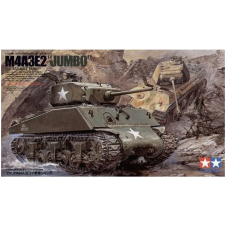 Maqueta de Tanque Tamiya 1/35 U.S. M4A3E2 Jumbo