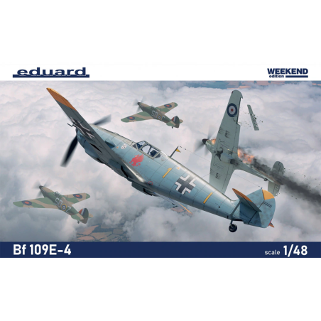 Maqueta de avion  Eduard 1/48 Bf 109E-4 Weekend edition