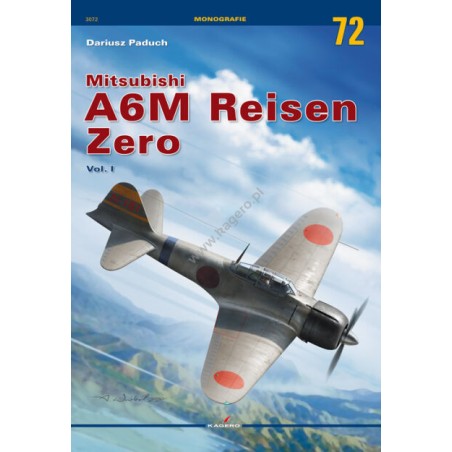 Libro Kagero Monographs 72 - Mitsubishi A6M Reisen Zeke vol. I