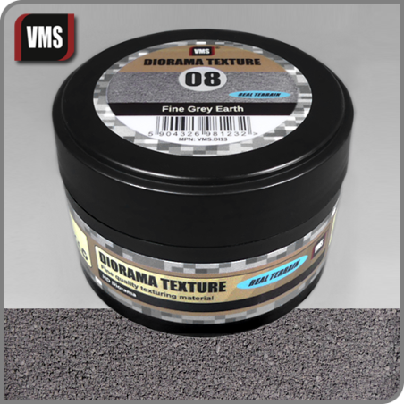 VMS Diorama Texture No. 8 Fine Grey Earth 100 ml