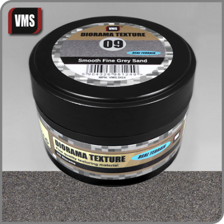 VMS Diorama Texture No. 9 Smooth Fine Grey Sand 100 ml