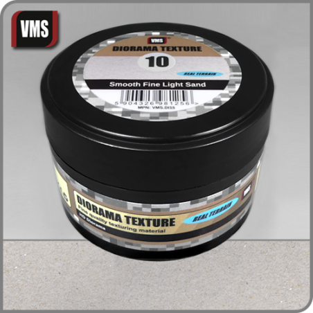 VMS Diorama Texture No. 10 Smooth Fine Light Sand 100 ml