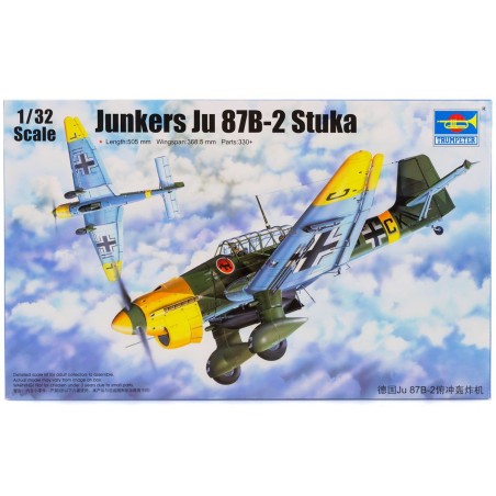 Maqueta de avion Trumpeter 1/32 Junkers Ju 87B-2 Stuka