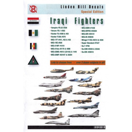 Calcas 1/48 Iraqi Fighters (28)