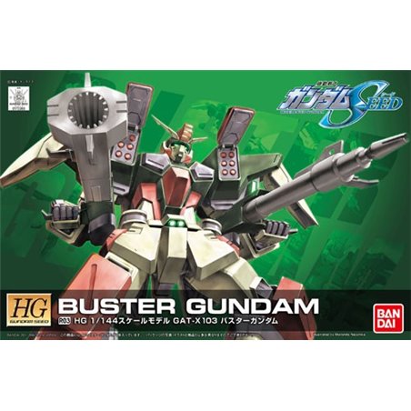 Bandai 1/144 HG Buster Gundam (Remaster) model kit