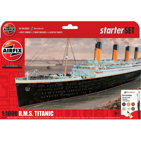 Airfix 1/1000 Starter Set R.M.S. Titanic model kit