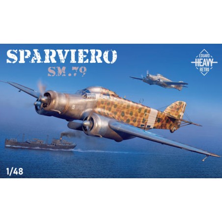 Maqueta de avión Eduard 1/48  Sparviero Limited Edition