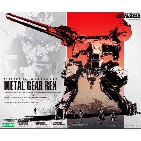 Kotobukiya 1/100 Metal Gear REX Videogame Model Kit
