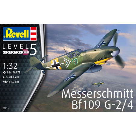 Revell 1/32 Messerschmitt Bf 109 G-2/4 aircraft model kit