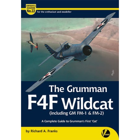Libro Valiant Wings Publishing Airframe & Miniatures  AM-22 The Grumman F4F Wildcat (Inc. GM FM-1 & FM-2)