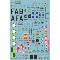 FCM decals 1/48 Cessna A/T-37 part 1 2