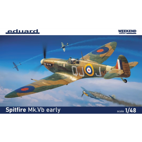 Eduard 1/48 Spitfire Mk.Vb Early Weekend Edition aircraft model kit