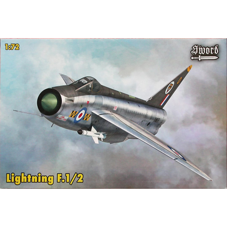 Sword 1/72 Lightning F.1/2 aircraft model kit