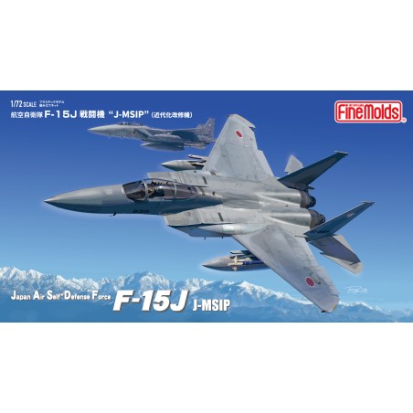 Finemolds 1/72 JASDF F-15J Fighter J-MSIP (Modernized Upgrade) model kit