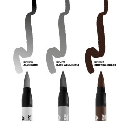 Ak Interactive CHIPPING– RC MARKERS SET 2