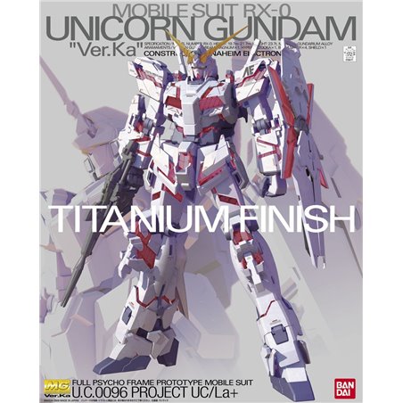 1/100 MG Unicorn Gundam Ver.Ka Titanium Finish