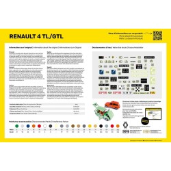 Heller 1/24 Renault 4 TL/GTL model kit 2
