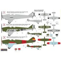 Kovozávody 1/72 Miles M.2 Hawk Major "Over Spain" 2